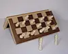 wooden magnetic chess board